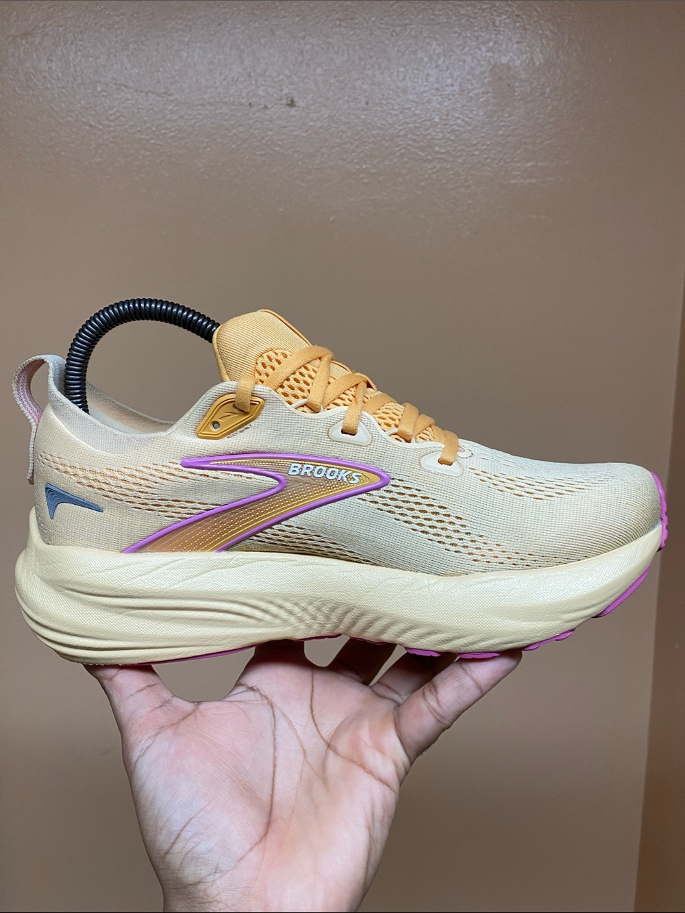 Brooks Glycerin 22 Women's Running Sneakers “Sherbert/Apricot/Pink” Size 9 - Picture 7 of 17